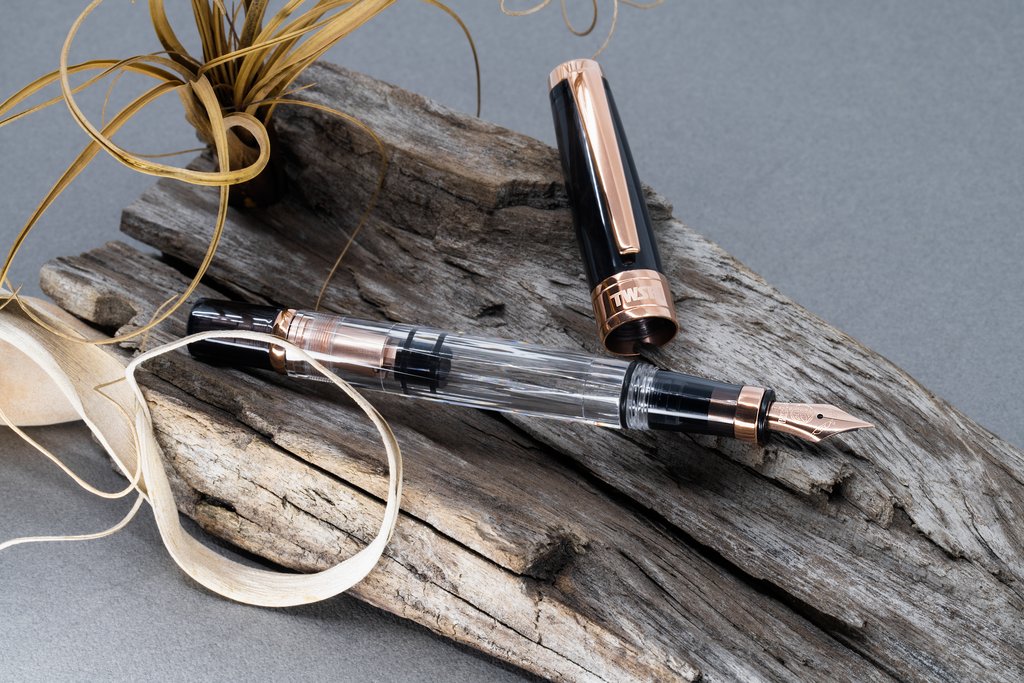 TWSBI Diamond 580 Fountain Pen Smoke RoseGold II