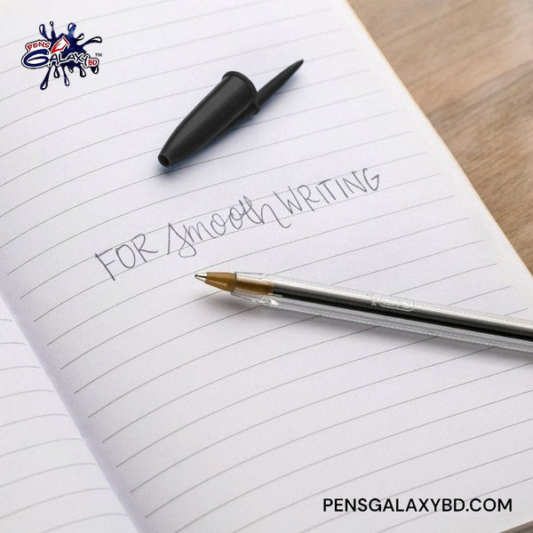 BIC Cristal Original Ballpoint Pen - Black - Writing Sample image