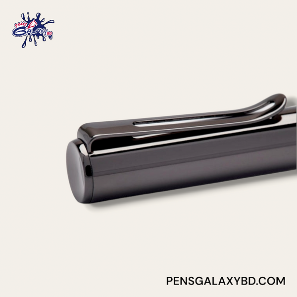 Monteverde USA Ritma Fountain Pen - Black - Cap close-up image