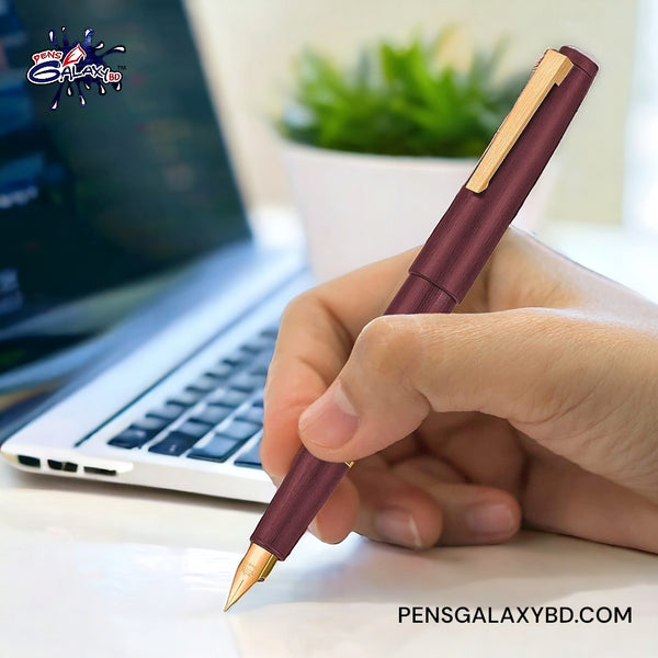 Jinhao 80 Fountain Pen - Wine Red