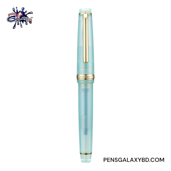 Jinhao 82 Fountain Pen - Lake Baikal Blue - Front Image 2