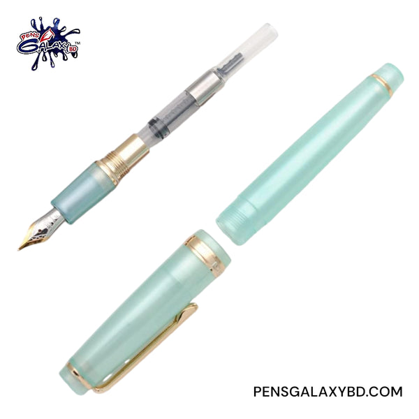 Jinhao 82 Fountain Pen - Lake Baikal Blue - With Converter