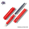 LAMY Safari Fountain Pen - Strawberry - With blue ink cartridge
