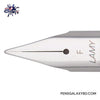 LAMY Safari Fountain Pen - Strawberry & Cresm - Nib detail image