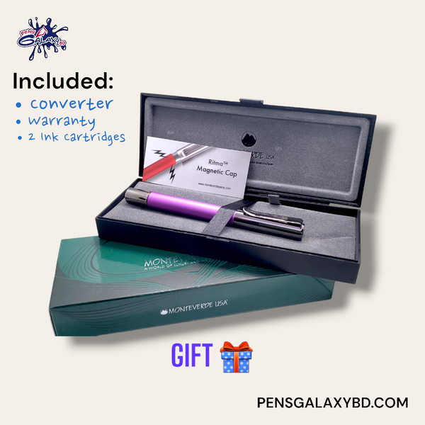 Monteverde USA Ritma Fountain Pen - Purple