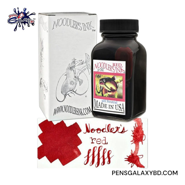 Noodler's Red - 3oz Bottled Ink - Front image