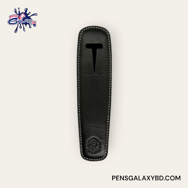 Leather Pen Pouch (Single) PGB Matt Black