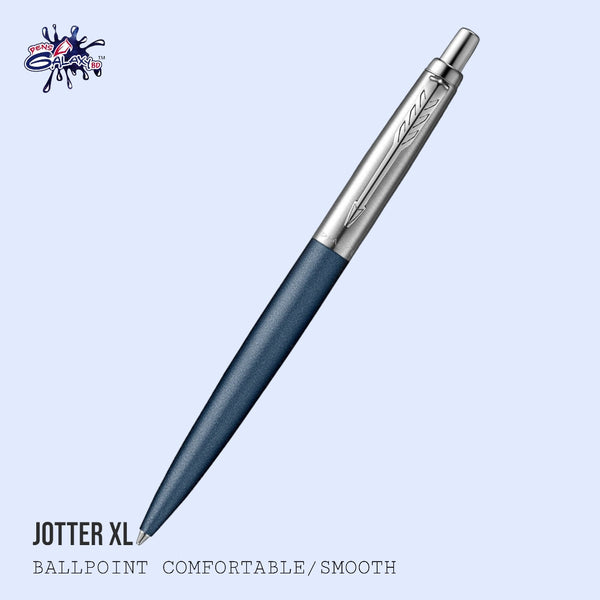 Parker Jotter Ballpoint Pen XL Primrose Matte Blue