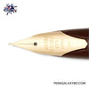 Pilot E95s Fountain Pen - Burgundy/Ivory - Nib detail image