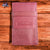 Leather Pen Case For Four Pens - Ruby Wine