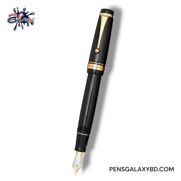 Pilot Custom Urushi Fountain Pen - Black - Front main image