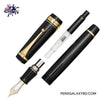 Pilot Custom Urushi Fountain Pen - Black - With con 70 converter image