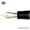 Pilot Custom Urushi Fountain Pen - Black - Nib detailed image
