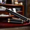 Pilot Custom Urushi Fountain Pen - Black - High definition detail image