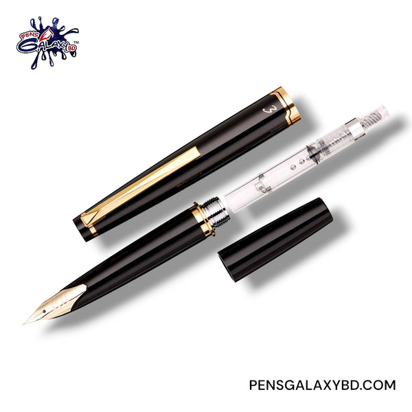 Pilot E95s Fountain Pen - Black - With Con 40 converter image