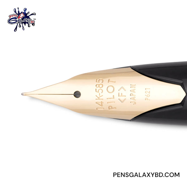 Pilot E95s Fountain Pen - Black - Nib Detail