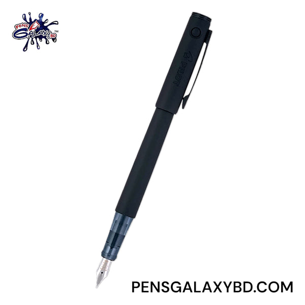 Pilot Explorer Fountain Pen Black - Front image