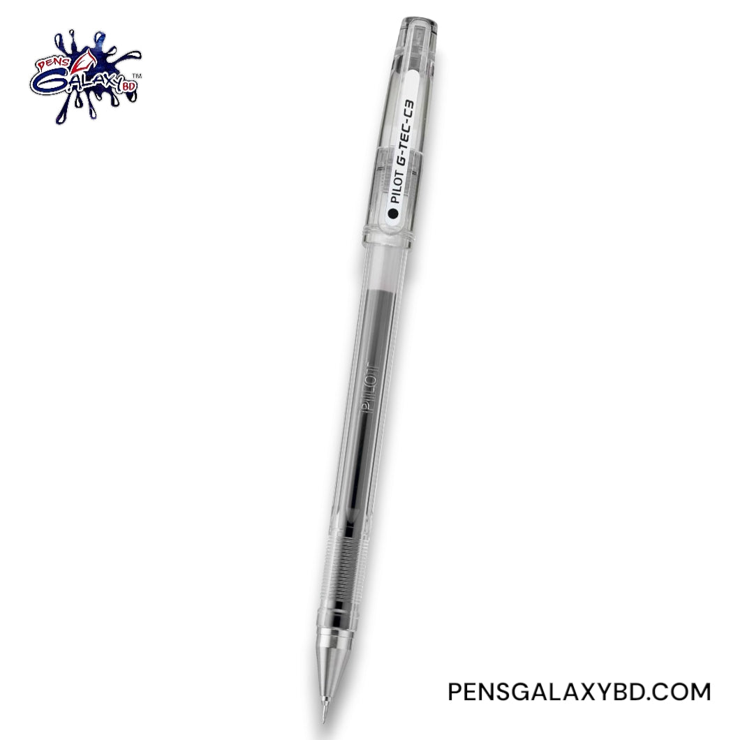 Gel Pen Vs Rollerball Vs Ballpoint Pilot G-Tec -C3 Gel Ink
