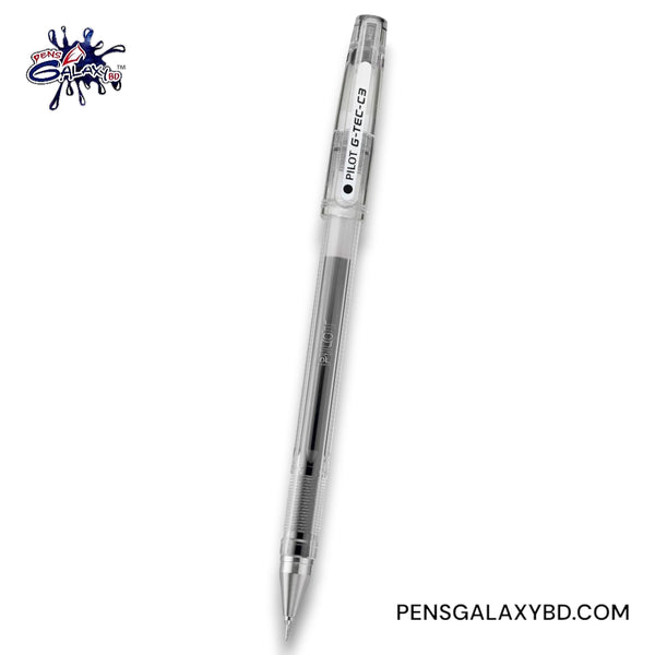 Pilot G-Tec -C3 - Gel Ink Rollerball pen - 0.3 mm - Black - Front Main Image