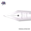 Pilot Metropolitan Fountain Pen - Plain Black - Close-up nib image