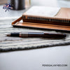 Pilot Metropolitan Fountain Pen - Retro Pop Gray -On a desk