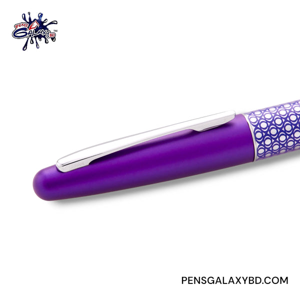 Pilot Metropolitan Fountain Pen - Retro Pop Purple - Cap close-up image