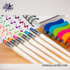 Pilot Parallel Calligraphy Pen - 2.4mm - With other 6 colors close-up line width image