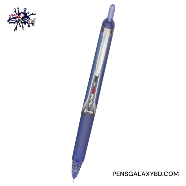 Pilot Hi-Tecpoint V5 RT Liquid Ink Rollerball Pen - Blue- Front main image