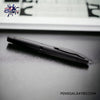Pilot Vanishing Point Fountain Pen in Matte Black - 18K Gold - On a leather top table image
