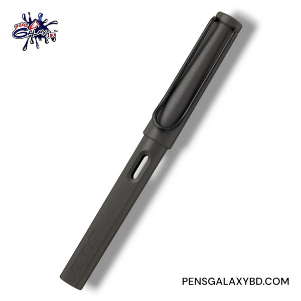 LAMY Safari Charcoal Black Fountain Pen - Top image