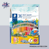 STAEDTLER Watercolor Pencils Box of 36 Colors
