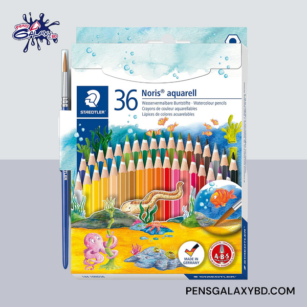 STAEDTLER Watercolor Pencils Box of 36 Colors