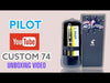 Pilot Custom 74 Fountain Pen - Smoke - Unboxing video