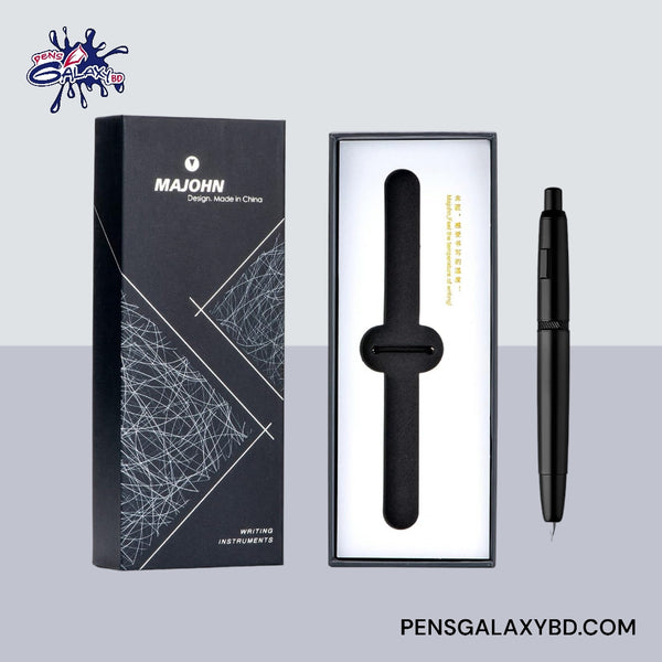 Majohn A1 Fountain Pen Clipless - Matte Black
