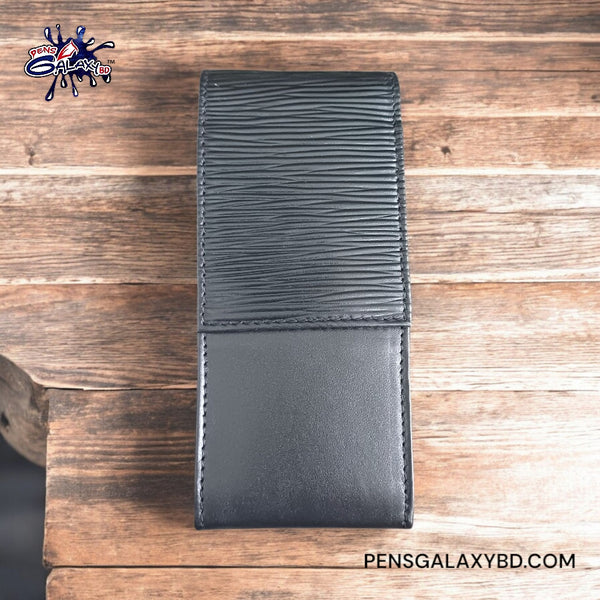 Leather Pen Case for 3 pens – PGB Vikings - Front Main Image