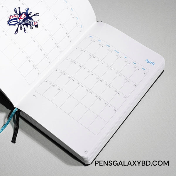 Endless Regalia Daily Planner 2024 - Black