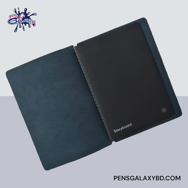 Endless Explorer A5 Refillable Leather Journal - Blue