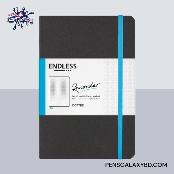 Endless Recorder A5 Notebook - Infinite Space, Dot Grid