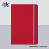 Endless Recorder A5 Notebook - Crimson Sky, Dot Grid