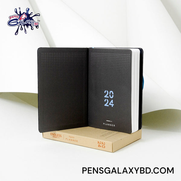 Endless Regalia Daily Planner 2024 - Black