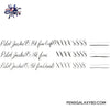 Pilot Justus 95 Fountain Pen - Black/Gold -Writing Sample