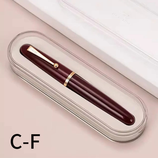 Jinhao 9019 Dadao Fountain Pen - Wine Red
