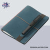 Endless Explorer A5 Refillable Leather Journal - Blue