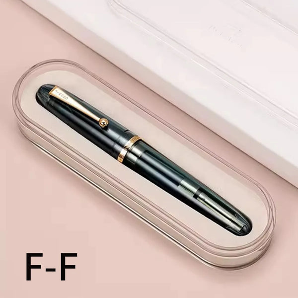 Jinhao 9019 Dadao Fountain Pen - Transparent Blue