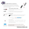 Jinhao 10 Retractable Fountain Pen - Piano Black