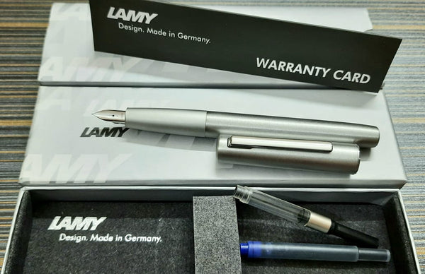 LAMY Aion Fountain Pen - Olivesilver