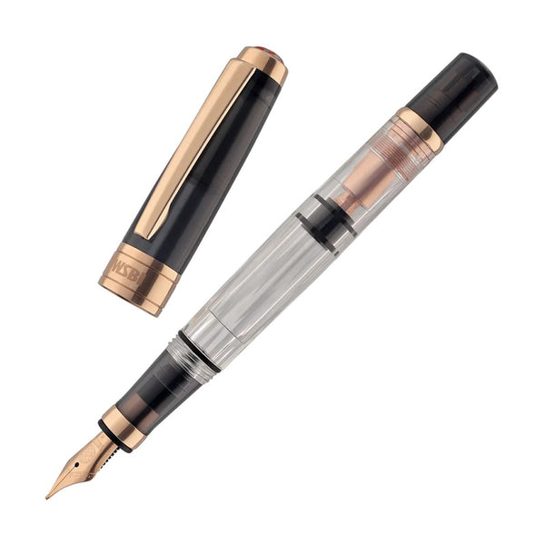 TWSBI Diamond 580 Fountain Pen Smoke RoseGold II