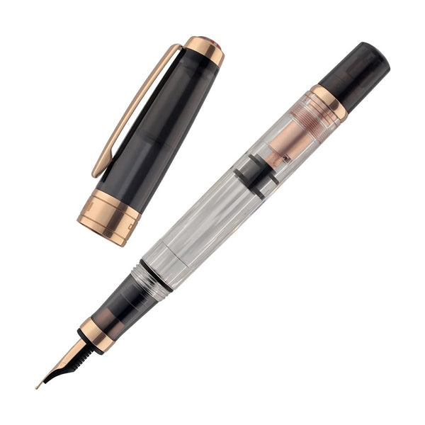 TWSBI Diamond 580 Fountain Pen Smoke RoseGold II