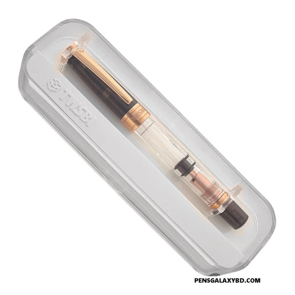 TWSBI Diamond 580 Fountain Pen Smoke RoseGold II