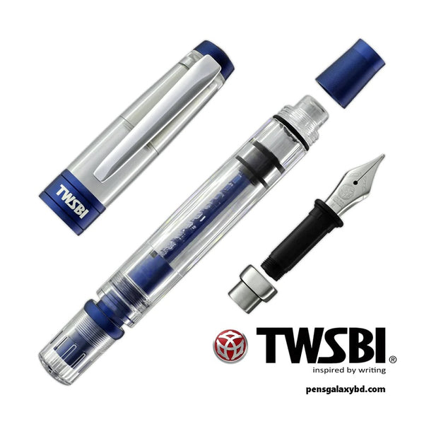 TWSBI Diamond 580ALR Fountain Pen - Navy Blue (Special Edition)